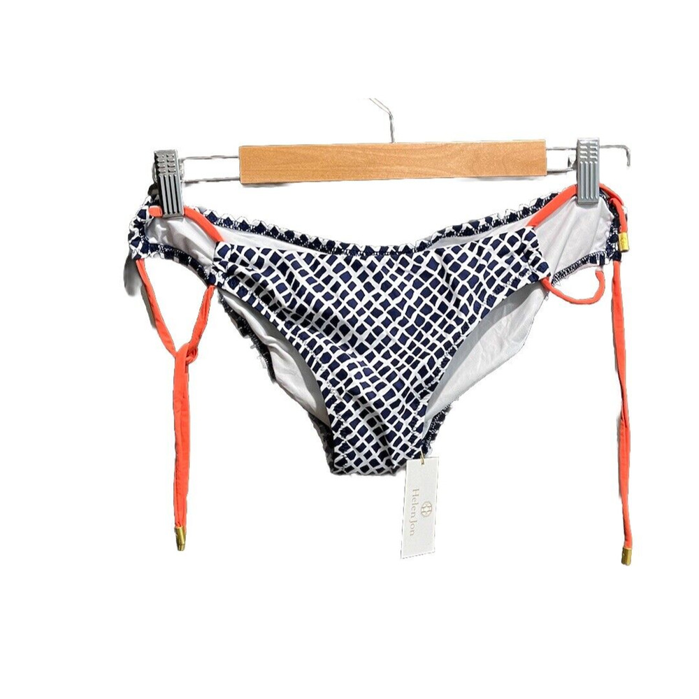 Helen Jon Lattice Tunnel Side Hipster Women's Swimsuit Bottom Size XS